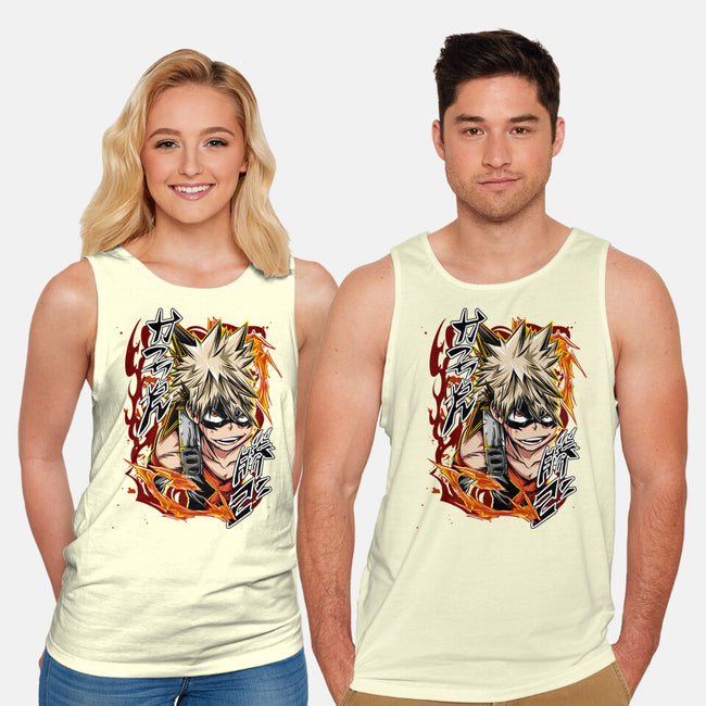 Katsuki Bakugo-unisex basic tank-Duardoart