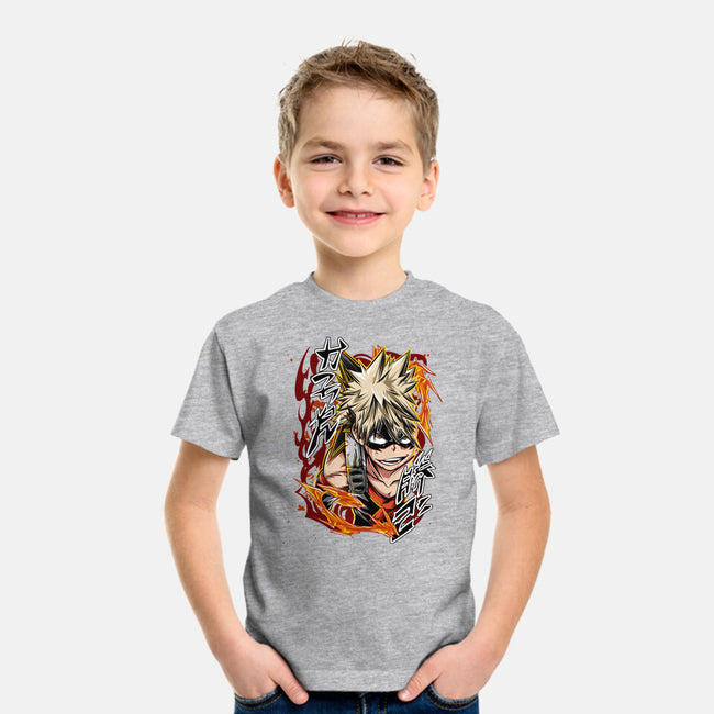 Katsuki Bakugo-youth basic tee-Duardoart