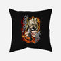 Katsuki Bakugo-none removable cover w insert throw pillow-Duardoart