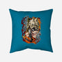 Katsuki Bakugo-none removable cover w insert throw pillow-Duardoart