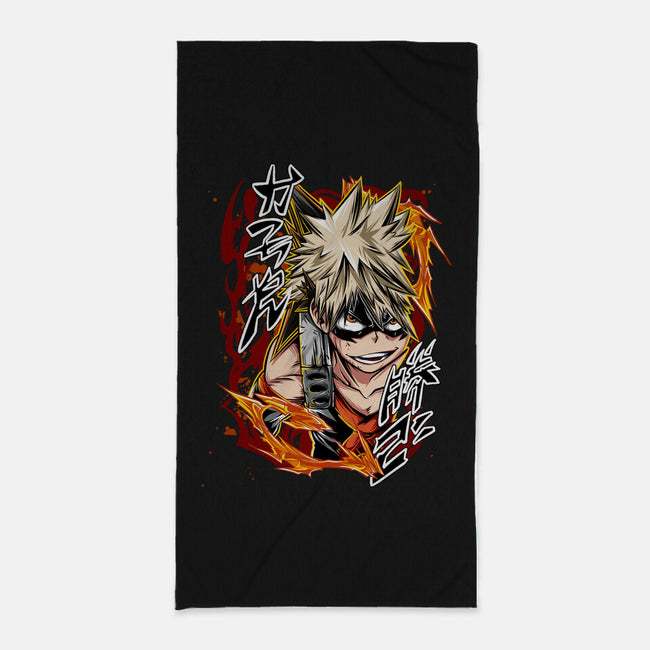 Katsuki Bakugo-none beach towel-Duardoart