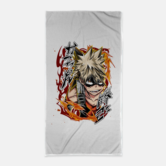 Katsuki Bakugo-none beach towel-Duardoart