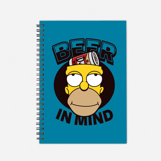 Beer In Mind-none dot grid notebook-Boggs Nicolas