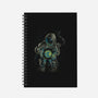 Astronaut Love Earth-none dot grid notebook-tobefonseca