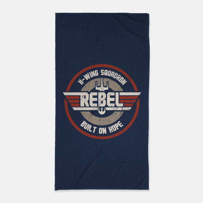 Top Rebel-none beach towel-retrodivision