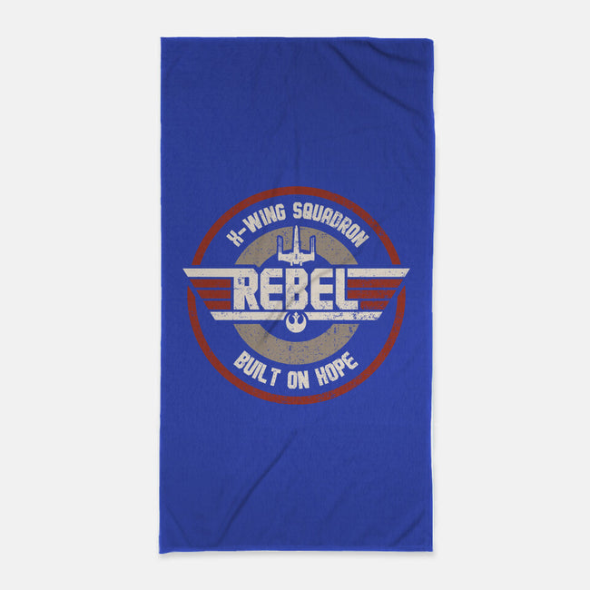 Top Rebel-none beach towel-retrodivision