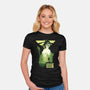 The Cure Landscape-womens fitted tee-Jackson Lester