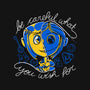 Careful Wish-womens v-neck tee-Plastic Dino