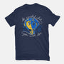 Careful Wish-womens fitted tee-Plastic Dino