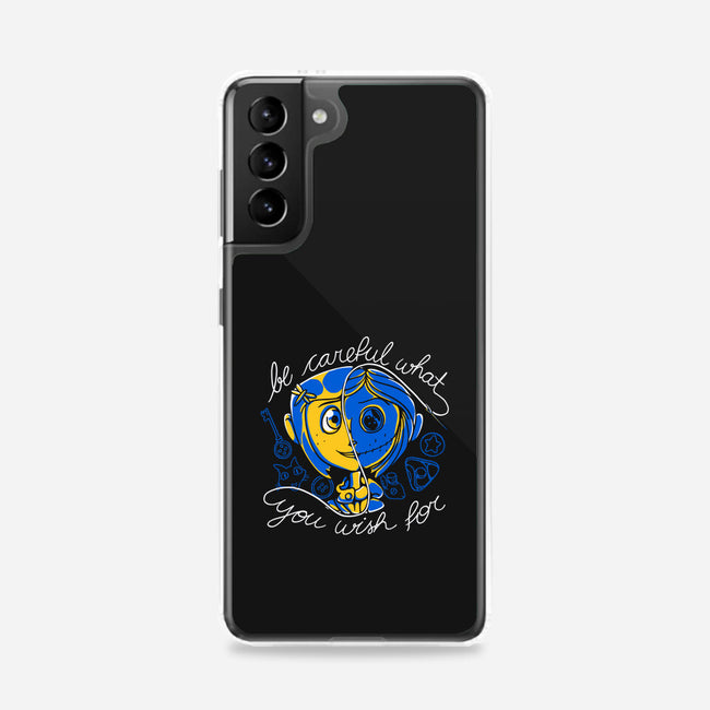 Careful Wish-samsung snap phone case-Plastic Dino