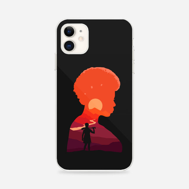The Woman Sunset-iphone snap phone case-marsdkart