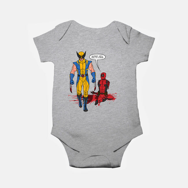 Call It A Draw-baby basic onesie-drbutler