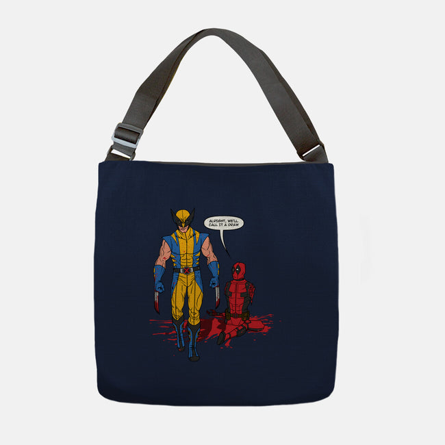 Call It A Draw-none adjustable tote bag-drbutler