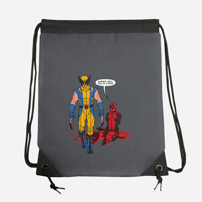 Call It A Draw-none drawstring bag-drbutler