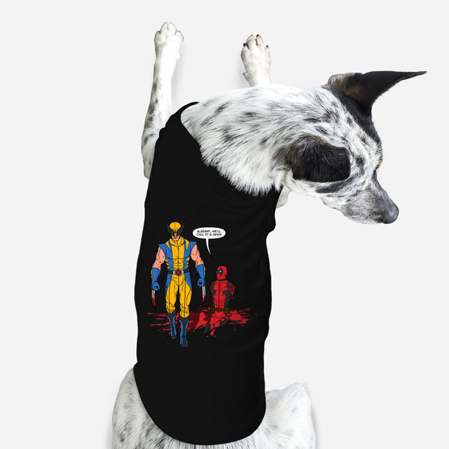 Call It A Draw-dog basic pet tank-drbutler