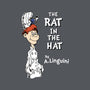 The Rat In The Hat-none removable cover w insert throw pillow-Nemons