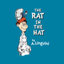 The Rat In The Hat-none removable cover w insert throw pillow-Nemons