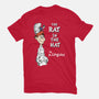 The Rat In The Hat-womens fitted tee-Nemons