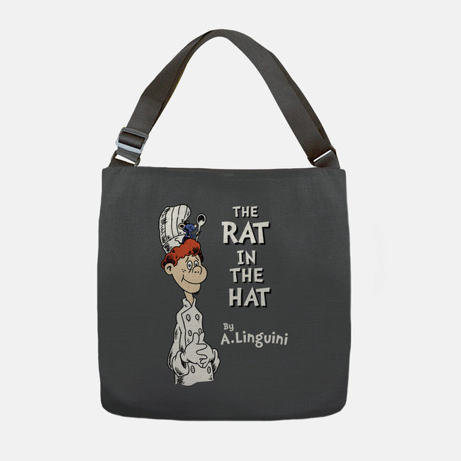 The Rat In The Hat-none adjustable tote bag-Nemons