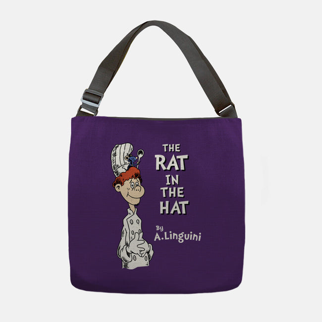 The Rat In The Hat-none adjustable tote bag-Nemons