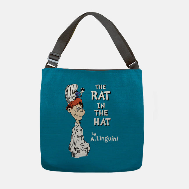 The Rat In The Hat-none adjustable tote bag-Nemons