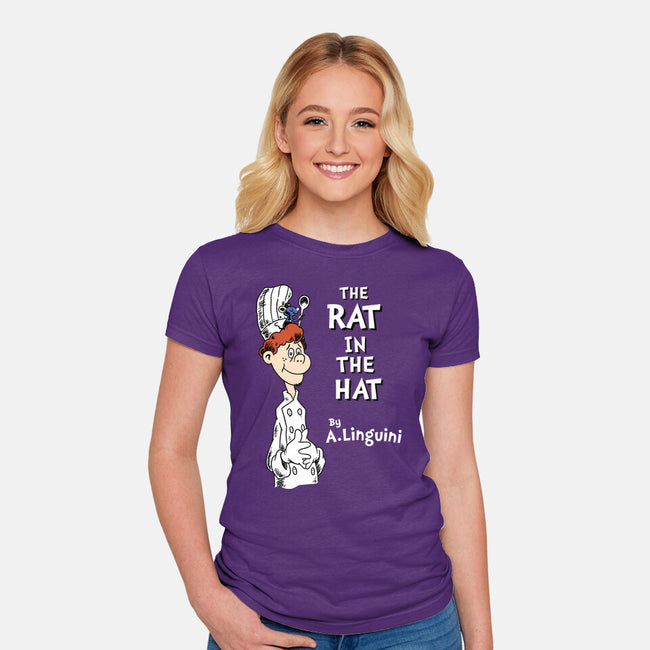 The Rat In The Hat-womens fitted tee-Nemons