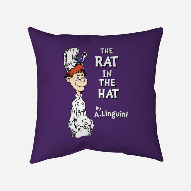 The Rat In The Hat-none removable cover w insert throw pillow-Nemons