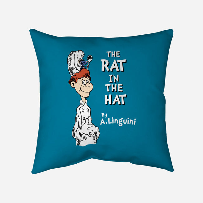 The Rat In The Hat-none removable cover w insert throw pillow-Nemons