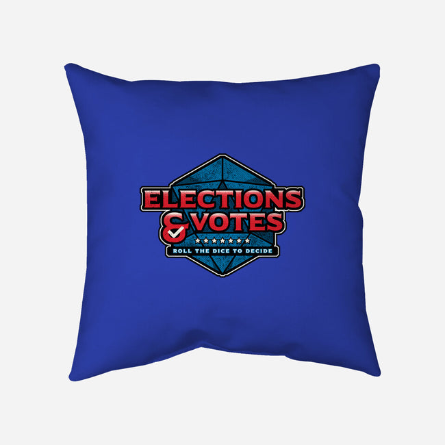 Roll The Dice To Decide-none removable cover w insert throw pillow-Logozaste