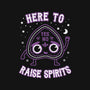 Here To Raise Spirits -mens basic tee-Weird & Punderful