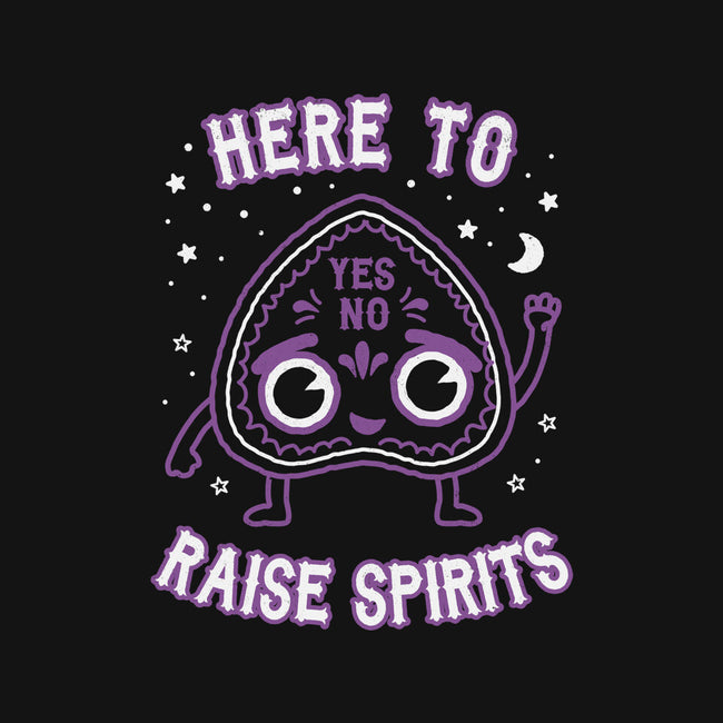 Here To Raise Spirits -none matte poster-Weird & Punderful
