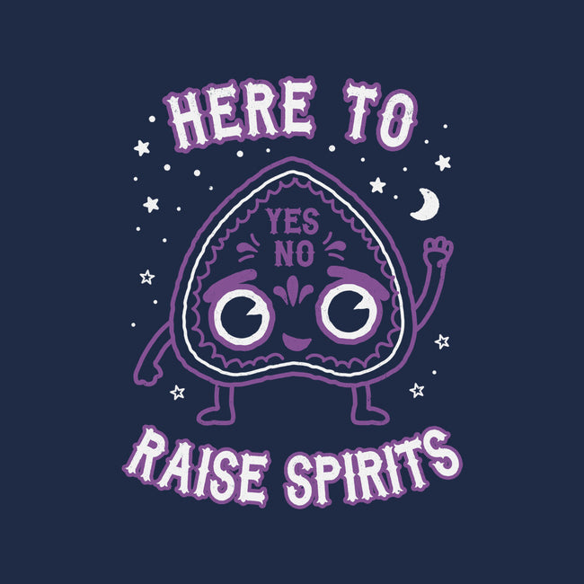 Here To Raise Spirits -mens basic tee-Weird & Punderful