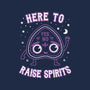 Here To Raise Spirits -mens basic tee-Weird & Punderful