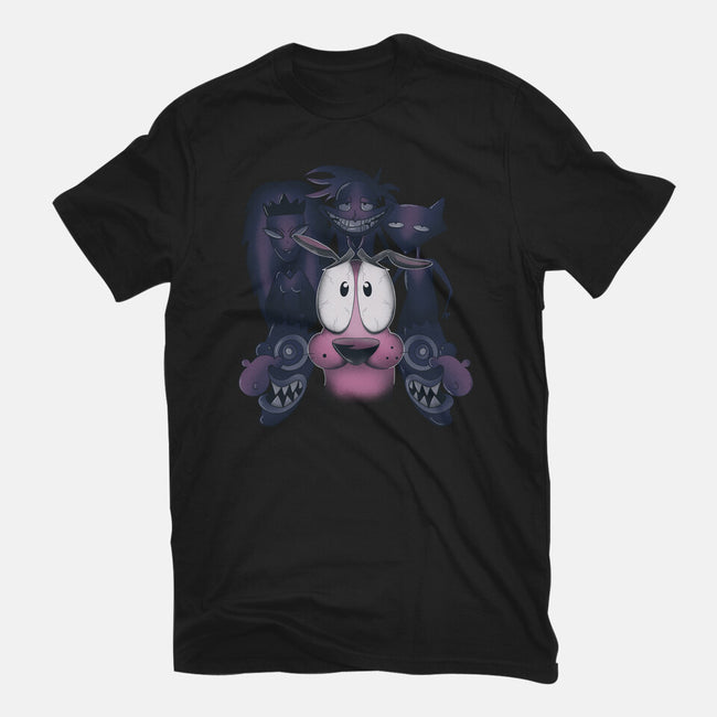 The Fear Of The Dog-womens basic tee-Claudia