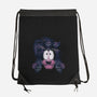 The Fear Of The Dog-none drawstring bag-Claudia