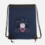 The Fear Of The Dog-none drawstring bag-Claudia