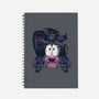 The Fear Of The Dog-none dot grid notebook-Claudia