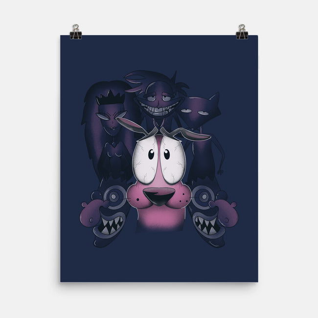 The Fear Of The Dog-none matte poster-Claudia