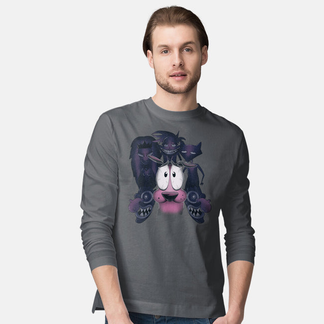 The Fear Of The Dog-mens long sleeved tee-Claudia