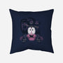 The Fear Of The Dog-none removable cover w insert throw pillow-Claudia