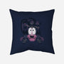 The Fear Of The Dog-none removable cover throw pillow-Claudia