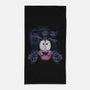 The Fear Of The Dog-none beach towel-Claudia