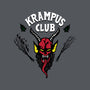 Krampus Club-none removable cover w insert throw pillow-Boggs Nicolas