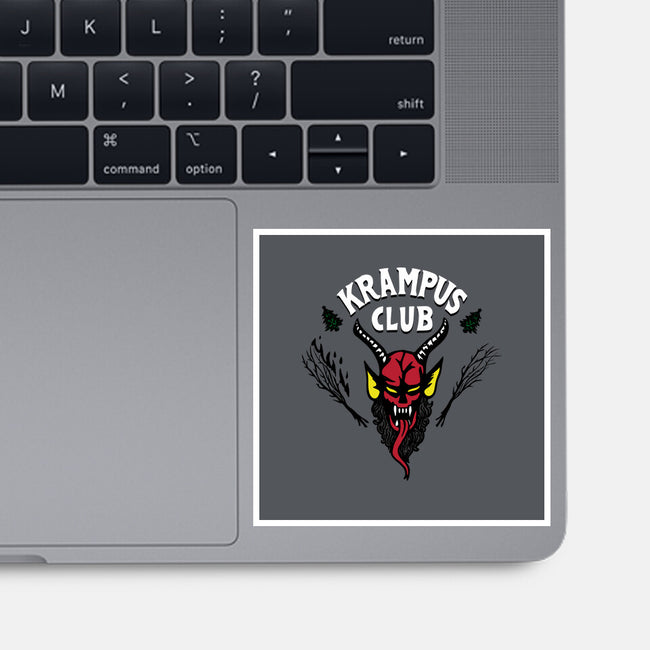 Krampus Club-none glossy sticker-Boggs Nicolas