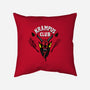 Krampus Club-none removable cover throw pillow-Boggs Nicolas