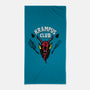 Krampus Club-none beach towel-Boggs Nicolas