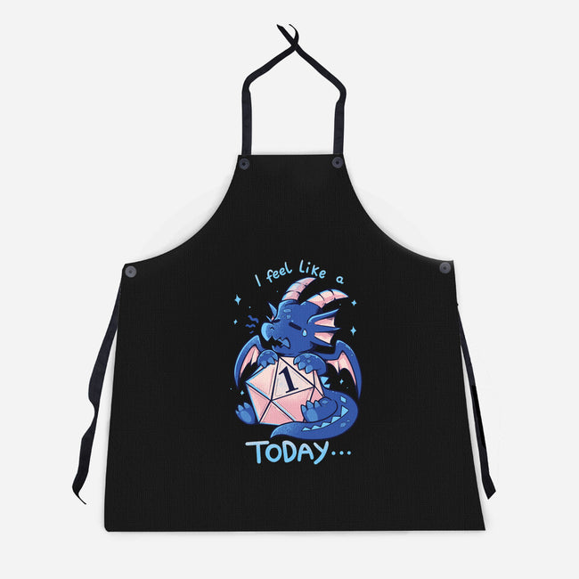 Rolled A One Today-unisex kitchen apron-TechraNova