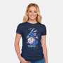 Rolled A One Today-womens fitted tee-TechraNova