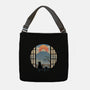 Coffee Cat In Mt. Fuji-none adjustable tote bag-vp021