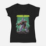 Forbidden Kingdom-womens v-neck tee-zascanauta